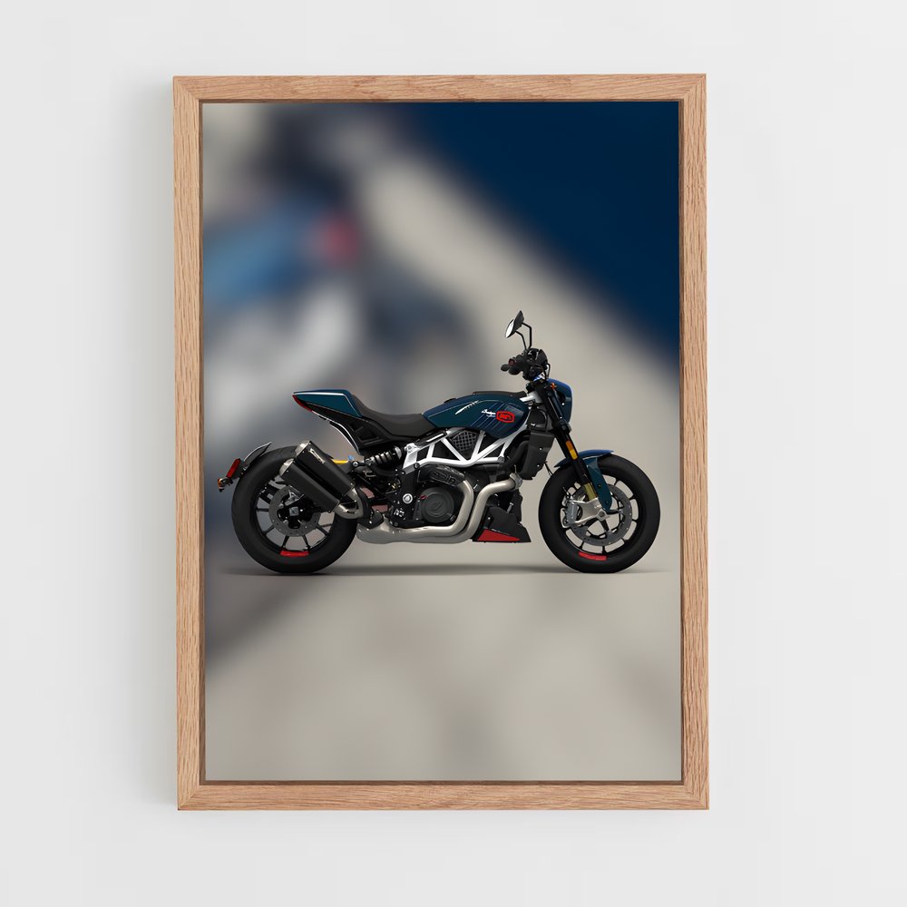 Poster Ftr r carbone élégant – affiche Indian Motorcycle (vue 4)
